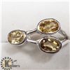 Image 1 : SILVER CITRINE RING