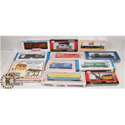 FLAT OF 10 HOPPER TRAINS BACHMAN