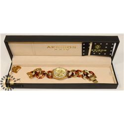 AKRIBOS XXIV LADIES FASHION WATCH IN