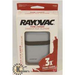 NEW RAYOVAC 6000 MAH POWER BANK / PHONE
