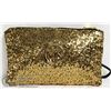 Image 1 : REPLICA MICHAEL KORS GOLD SEQUINED MAKE UP BAG