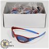 Image 1 : CASE OF BLUE AND RED DESIGNER SUNGLASSES