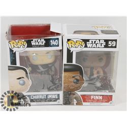 PAIR OF STAR WARS FUNKO POPS