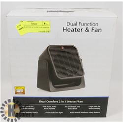 1500 WATT DUAL FUNCTION HEATER & FAN