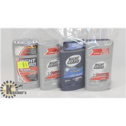 BAG OF RIGHT GUARD DEODORANT