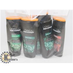 BAG OF LOREAL MEN EXPERT BATH PRODUCTS