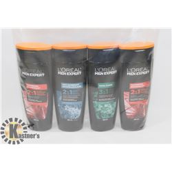 BAG OF LOREAL MEN EXPERT BATH PRODUCTS
