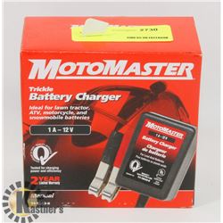 MOTOMASTER TRICKLE BATTERY CHARGER