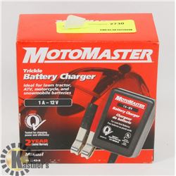 MOTOMASTER TRICKLE BATTERY CHARGER