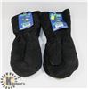 Image 1 : TWO HEAVY DUTY PAIRS OF ADULT WINTER MITTENS