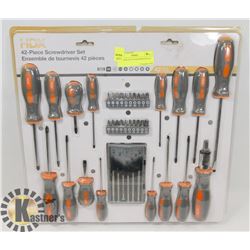 NEW HDX 42 PC SCREWDRIVER SET