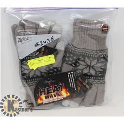 3PK LADIES HEATWAVE GLOVES