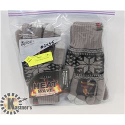 3PK LADIES HEATWAVE GLOVES