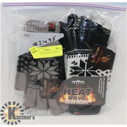 3PK LADIES HEATWAVE GLOVES