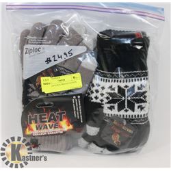 3PK LADIES HEATWAVE GLOVES