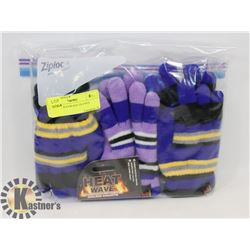 3PK KIDS HEATWAVE GLOVES