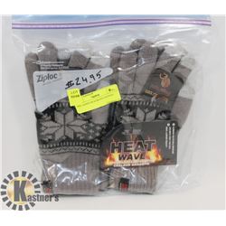 3PK LADIES HEATWAVE GLOVES