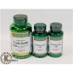 BAG OF ASSORTED SUPPLEMENTS