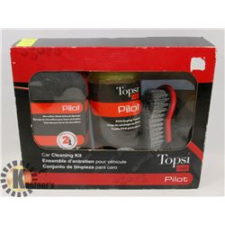 NEW TOPS CLEAN PILOT CAR CLEANING KIT