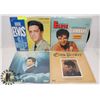 Image 1 : LOT OF 4 VINTAGE ELVIS RECORDS