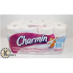 NEW CHARMIN 16 DOUBLE ROLLS OF UNSCENTED TOILET