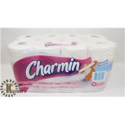 NEW CHARMIN 16 DOUBLE ROLLS OF UNSCENTED TOILET