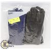 Image 1 : 2PK LADIES LEATHER GLOVES LARGE