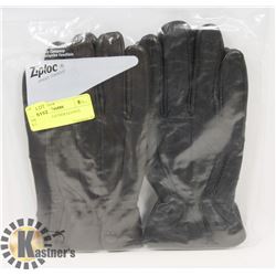 2PK LADIES LEATHER GLOVES X-LARGE