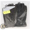 Image 1 : 2PK LADIES LEATHER GLOVES X-LARGE