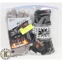 3PK LADIES HEATWAVE GLOVES