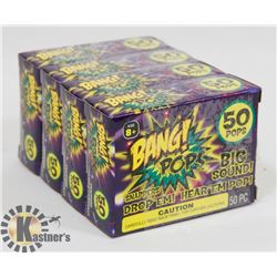 4 BOX'S BANG! POPS / 50 PER BOX
