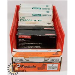 LARGE LOT OF BOSTITCH STAPLES FOR S-32SX