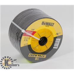 10 NEW DEWALT 4-1/2" X 1/4" METAL GRINDING