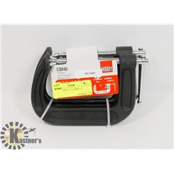 3 NEW BESSY C - CLAMPS / 4"