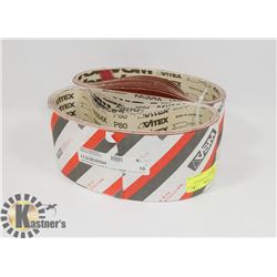 2 NEW BUNDLES OF VSM 4 X 24 SANDING BELTS