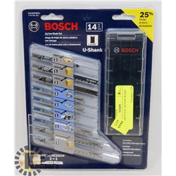 NEW BOSCH 14 PC JIG SAW BLADE SET