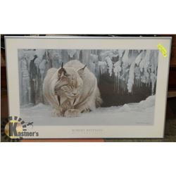 FRAMED ROBERT BATEMAN PRINT.