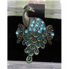 Image 1 : SZ8 STRUTTING PEACOCK W/ BRIGHT BLUES & GREEN