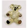 Image 1 : VINTAGE GOLD TONE TEDDY BEAR BROOCH