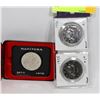 Image 1 : CANADIAN DOLLAR COINS 1970  1975  1976.