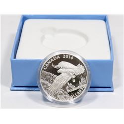 ROYAL CANADIAN MINT 2014 FINE SILVER EAGLE $100