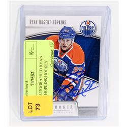 PANINI AUTOGRAPHED RYAN NUGENT HOPKINS HOCKEY