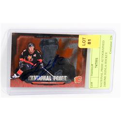 NATIONAL PRIDE AUTOGRAPHED JAROME IGINLA HOCKEY