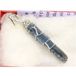 .925 SILVER MAGNESITE PENDANT.