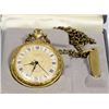 Image 1 : CALIBRI GOLD TONE QUARTZ POCKET WATCH WITH MINI