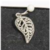 Image 1 : .925 SILVER LEAF PENDANT.