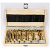 Image 1 : MASTERCRAFT ROUTER BITS, 16 IN WOOD BOX