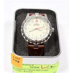 AUTHENTIC SWISS MILITARY WATCH - WATER