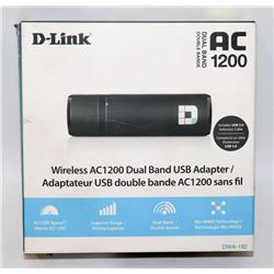 DLINK WIRELESS DUAL BAND USB ADAPTOR