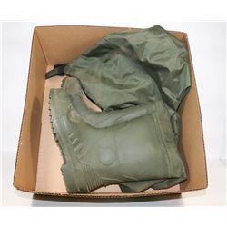 SIZE 12 (XL) CHEST WADERS, NYLO/PVC,